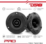 DS18 PRO-TWX1 Aluminum Super Bullet Tweeter 1″, 240W Max, 4 Ohms, Built in Crossover – PRO Tweeters are The Best in The Pro Audio and Voceteo Market (2 Speakers Included)