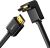 UGREEN HDMI Cable Right Angle 4K 90 Degree HDMI Cord High Speed Down Angle HDMI 2.0 Cable, 4K@60Hz HD 3D 1080P ARC Compatible for Laptop Monitor Nintendo Switch Xbox PS5 PC TV 3.3FT