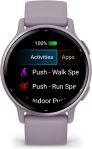 Garmin vívoactive 5, Health and Fitness GPS Smartwatch, AMOLED Display, Up to 11 Days of Battery, Orchid
