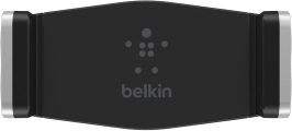 Belkin Car Vent Mount, Black and Silver, Phone Stand for iPhones, Samsungs, LGs & Most Smartphones, Adjustable to Fit 5.5-Inch Screens