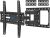Mounting Dream TV Mount Full Motion TV Wall Mount for Most 32-65 Inch Flat Screen TV, Wall Mount TV Bracket with Dual Arms, Max VESA 400x400mm and 99 LBS, Fits 16″, 18″, 24″ Studs MD2380-24K TV Mounts