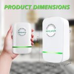 Pro Power Save, Stop Watt Energy Saving Device, Power Saver Electricity Saving Device Save Electricity Dollar, Electricity Saving Box, Power Pro Energy Saver, Us Plug 90v-250v 30kw 4 Pack