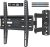 Mounting Dream TV Wall Mount Swivel and Tilt for Most 26-55 Inch TV, TV Mount Perfect Center Design, Full Motion TV Mount Bracket with Articulation, up to VESA 400x400mm, 60 lbs, MD2377