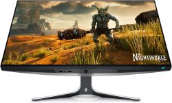 Alienware AW2723DF Gaming Monitor – 27-inch (2560 x 1440) 240Hz Display (DP 1.4), 1ms Response Time, NVIDIA G-Sync, Preset OSD Modes, Height/Tilt/Swivel/Pivot Adjustability – Lunar Light