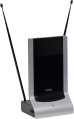 RCA Amplified Indoor HDTV Antenna with SmartBoost Technology, NextGen TV, Compatible to Deliver Stunning 4K Ultra HD Picture and Quality Sound, 6’ Built-In Coax Cable