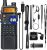BaoFeng UV-5R Radio 8W Ham Radio Handheld Long Range Two-Way Radio Rechargeable Walkie Talkies for Adults with 3800mAh Battery and USB Charger Cable