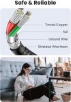 UGREEN USB C to USB C Cable, 60W 2-Pack Nylon Braided USB C Cable for iPhone 15, Samsung Galaxy S23, Google Pixel 7, MacBook Air/Pro, Dell XPS, iPad Pro/Mini/Air, Switch, Steam Deck 3.3FT
