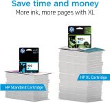 HP 902XL Cyan High-yield Ink Cartridge | Works with HP OfficeJet 6950, 6960 Series, HP OfficeJet Pro 6960, 6970 Series | Eligible for Instant Ink | T6M02AN