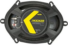 KICKER CS Series CSC68 6 x 8 Inch Car Audio System Speaker, Black (2 Pack)
