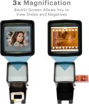 KODAK 35mm Slide and Film Viewer – Battery Operation, 3X Magnification, LED Lighted Viewing – for 35mm Slides & Film Negatives