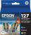EPSON 127 DURABrite Ultra Ink Color Combo Pack For NX-530, NX-625, WF-3520, WF-3530, WF-3540, WF-545, WF-60, WF-630, WF-633, WF-635, WF-645, WF-7010, WF-7510, WF-7520, WF-840, WF-845