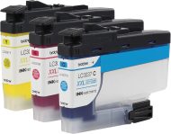 Brother Genuine LC30373PKS, 3-Pack Super High-Yield Color INKvestment Tank Ink Cartridges, Includes 1 Cartridge Each of Cyan, Magenta and Yellow Ink, Page Yield Up to 1,500 Pages/Cartridge, LC3037