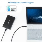 Cable Matters USB C to USB C Monitor Cable 6 ft / 1.8m with 4K 60Hz Video Resolution, 100W Power Delivery, and 5Gbps USB-C 3.1 Gen 1 Data Transfer Compatible with Apple Vision Pro, Meta Quest 3