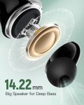 Wireless Earbuds Bluetooth 5.3 Headphones 78Hrs Playtime In-ear Earbuds with Wireless Charging Case LED Power Display Deep Bass Earphones Waterproof Headset with Built-in Mic for Android iOS phone TV