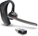 Plantronics – Voyager 5200 UC (Poly) – Bluetooth Single-Ear (Monaural) Headset – USB-A Compatible to connect to your PC and/or Mac – Works with Teams, Zoom & more – Noise Canceling