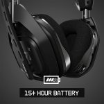 ASTRO Gaming A50 Wireless Headset + Base Station Gen 4 – Compatible With PS5, PS4, PC, Mac – Black/Silver