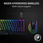 Razer Basilisk V3 Pro Customizable Wireless Gaming Mouse Fast Optical Switches Gen-3 – HyperScroll Tilt Wheel – Chroma RGB – 11 Programmable Buttons – Focus Pro 30K Sensor – Classic Black