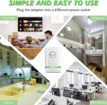 Pro Power Save, Stop Watt Energy Saving Device, Power Saver Electricity Saving Device Save Electricity Dollar, Electricity Saving Box, Power Pro Energy Saver, Us Plug 90v-250v 30kw 4 Pack