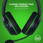 Razer Kaira Wireless Gaming Headset for Xbox Series X|S, Xbox One Triforce Titanium 50mm Drivers – Cardioid Mic – Breathable Memory Foam Ear Cushions – EQ Pairing Button – Windows Sonic – Black