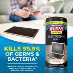 Weiman Disinfecting Electronic Cleaning Wipes, 30 Count