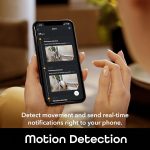 Geeni Vivid Indoor Smart Wi-Fi Camera, 1080p HD Surveillance with 2-Way Talk and Motion Detection, Compatible with Alexa and Google Assistant, No Hub Required (2 Pack)