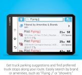 Garmin 010-02313-00 dezl OTR700, 7-inch GPS Truck Navigator, Easy-to-read Touchscreen Display, Custom Truck Routing and Load-to-dock Guidance
