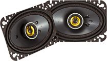 Pair KICKER 46CSC464 4×6″ 300 Watt 4-Ohm 2-Way Car Audio Coaxial Speakers CSC464