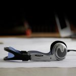 Koss KTXPro1 Titanium On-Ear Portable Headphones, Retro Style, Volume Control, Ultra Lightweigt Design, Silver Black and Blue