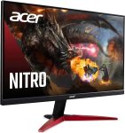 Acer Nitro KG241Y Sbiip 23.8′ Full HD (1920 x 1080) VA Gaming Monitor | AMD FreeSync Premium Technology | 165Hz Refresh Rate | 1ms (VRB) | ZeroFrame Design | 1 x Display Port 1.2 & 2 x HDMI 2.0