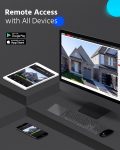 ANNKE 3K Lite H.265+ Security DVR Recorder with AI Human/Vehicle Detection, 8CH Hybrid 5-in-1 CCTV DVR for Surveillance Camera, Supports 8CH Analog and 2CH IP Cameras, Remote Access (No Hard Drive)