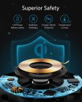 Anker 313 Wireless Charger (Pad), Qi-Certified 10W Max for iPhone 14/14 Pro/14 Pro Max/13/13 Pro Max, AirPods (No AC Adapter, Not Compatible with MagSafe Magnetic Charging)