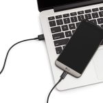 Amazon Basics USB-C to USB-A 2.0 Fast Charger Cable, 480Mbps Speed, USB-IF Certified, for Apple iPhone 15, iPad, Samsung Galaxy, Tablets, Laptops, 3 Foot, Black