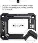 Thermalright Intel 12th/13th Generation LGA1700 Anti-Bending Buckle, Curved Pressure Plate,CPU Stress Bending Correction Fixer, Fully Fitted and Fixed Without Trace Installation (Black)