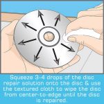 Maxell 190510 Disc Scratch Cleaner & Repair Kit for CD/DVD – Eliminates Disc Skipping & Sound Loss, Repairs Minor Scratches Quickly & Effectively – Repairs Up to 2 Discs – Easy to Use