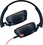 Skullcandy Riff On-Ear Wired Headphones, Microphone, Works with Bluetooth Devices and Computers – Blue/Sunset