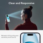 ESR 3 Pack for iPhone 15 Privacy Screen Protector, Anti-spy Tempered-Glass Privacy Screen Protector, Micro-curved Edges, Case Friendly