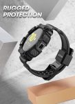 SUPCASE [Unicorn Beetle Pro] Series Case for Galaxy Watch Active 2/Galaxy Watch Active [40mm], Rugged Protective Case with Strap Bands for Galaxy Watch Active/Active 2 [40mm] 2019 Release (Black)