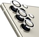 ESR for Samsung Galaxy S24 Ultra Camera Lens Protector, Individual Lens Protectors, Scratch-Resistant Ultra-Thin Tempered Glass with Aluminum Edging, Galaxy S24 Ultra Case Friendly, 1 Set, Clear