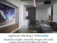 Optoma HD146X High Performance Projector for Movies & Gaming | Bright 3600 Lumens | DLP Single Chip Design | Enhanced Gaming Mode 16ms Response Time