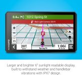 Garmin zūmo® XT2 All-Terrain Motorcycle Navigator, Ultrabright 6″ Sunlight Readable Display, Visual Route Planner, and Ride Summaries