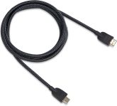 Amazon Basics HDMI Cable, 18Gbps High-Speed, 4K@60Hz, 2160p, Nylon-Braided Cord, Ethernet Ready, 6 Foot, Nylon