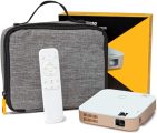 KODAK Luma 350 Portable Smart Projector | Powerful Ultra HD Rechargeable Video Projector Android 6.0 – Includes Soft Case