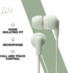 Skullcandy Ink’d+ In-Ear Earbuds – Mint