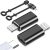USB C to Lightning Adapter-2 Pack, 27W PD Fast Charging for iPhone 14/13/12/11,for iPad Pro/Air/Mini,for AirPods,Support Data Sync,Not for Headphone/Audio/OTG,with Anti-Lost Loop, Black