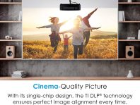 Optoma HD146X High Performance Projector for Movies & Gaming | Bright 3600 Lumens | DLP Single Chip Design | Enhanced Gaming Mode 16ms Response Time