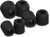 Comply T-500 Memory Foam Replacement Earbud Tips For KZ ZS10, ZSN, AS10, ZSX, STARFIELD, FH7, FIIO, MOONDROP And More Earphones (Assorted), Black, Small/Medium/Large, 3 Pairs