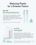 Anker USB-C to Lightning Cable, 541 (Misty Blue, 6ft), MFi Certified, Bio-Based Fast Charging Cable for iPhone 14 14pro 14pro Max 13 13 Pro 12 11 X XS XR 8 Plus (Charger Not Included)