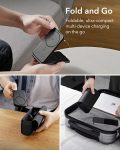 ESR 3 in 1 Charger for Magsafe, Travel Charger Stand for Magsafe, Made for Apple Watch Certified, Foldable Charging Station Compatible with Magsafe and iPhone 15/14/13/12, AirPods Pro, Black
