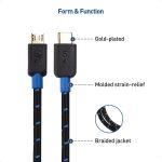 Cable Matters Braided USB C to Micro USB Cable 3.3 ft (Micro USB to USB-C Cable, USB Type C to Micro USB Cable), Black