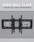 SANUS Tilting TV Wall Mount for Large TVs Up to 90” – Premium Tilt Mount w/Universal Fit – Smooth 5.7″ Extension Allows for Cable Management – Includes Hardware & Drill Template for Easy Install